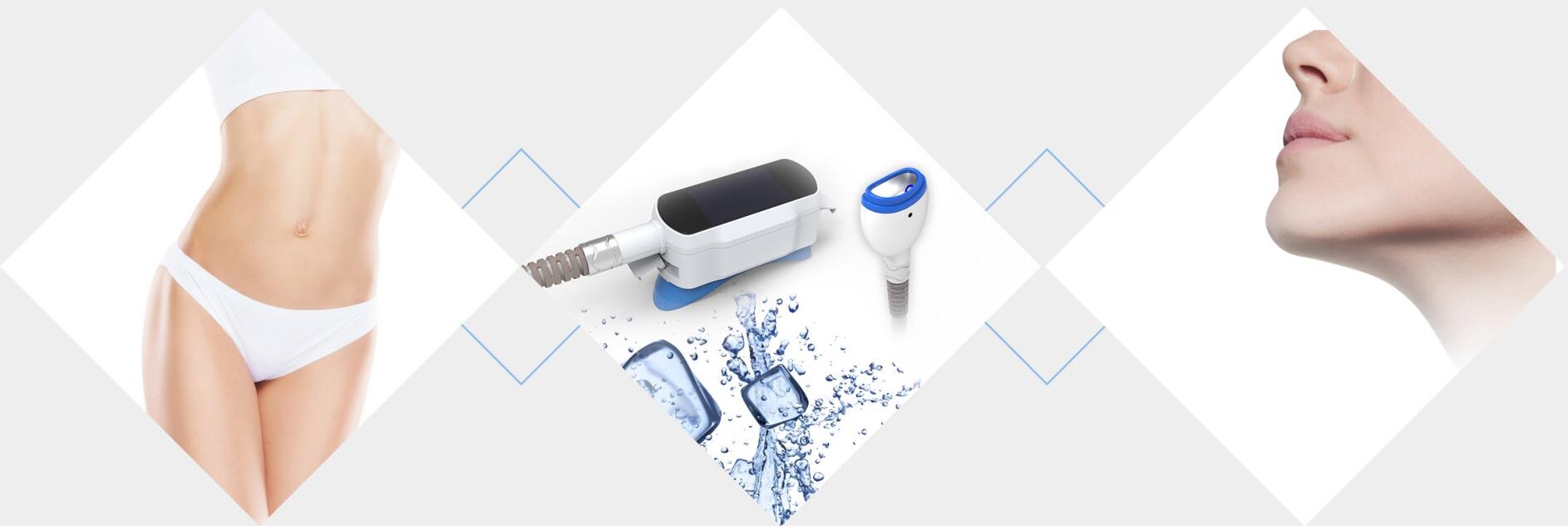Područja liječenja kriolipolizom Cryolipolysis treatment areas